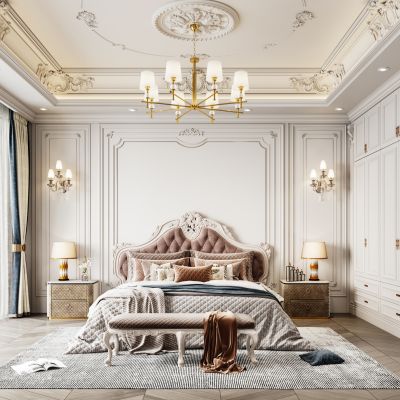 简欧卧室