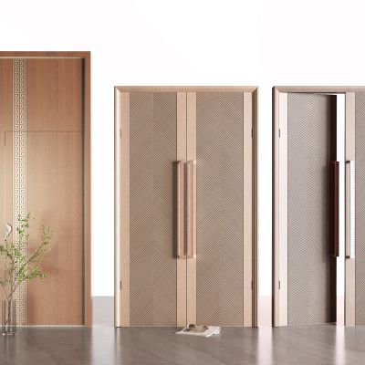 新中式双开门