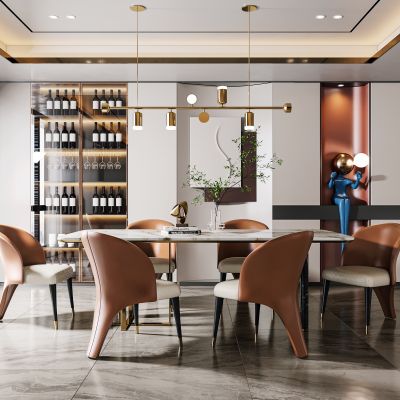 现代轻奢餐厅