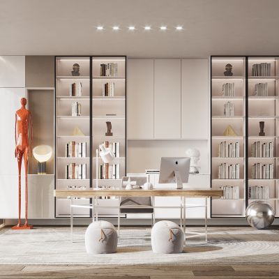 现代家居书房