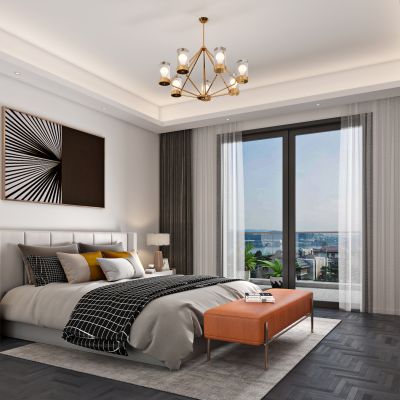 卧室，主卧，民宿卧室