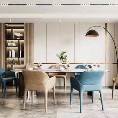 现代轻奢餐厅