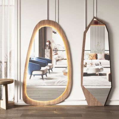 现代不规则全身镜