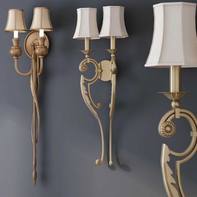 欧式壁灯组合