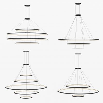 现代吊灯圆环吊灯 餐厅吊灯 客厅吊灯
