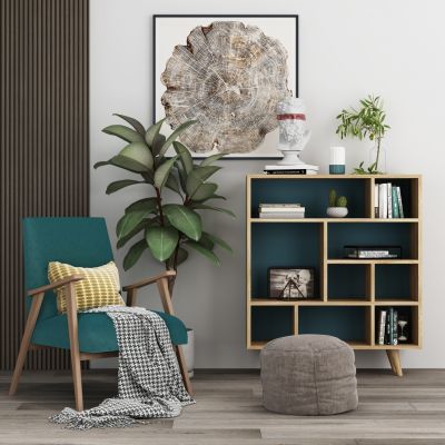 现代休闲椅单人椅