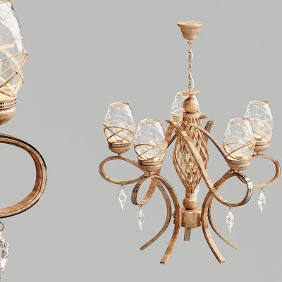 欧式古典金属吊灯