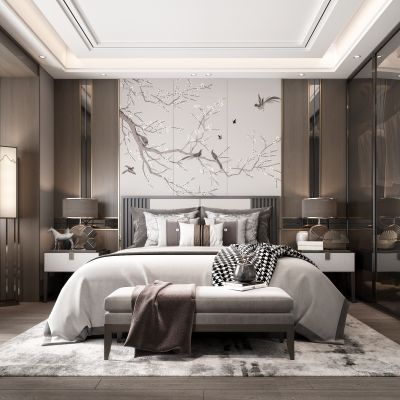 新中式禅意卧室