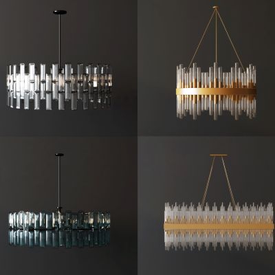 现代轻奢金属吊灯