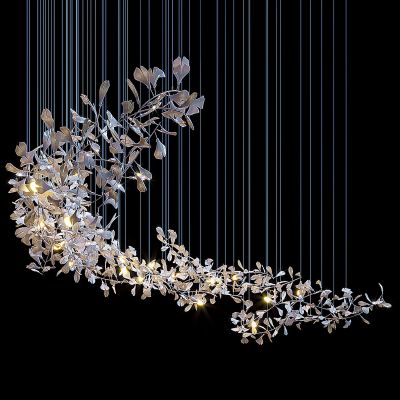 20现代大型花枝,树叶艺术吊灯,吊灯,吊饰