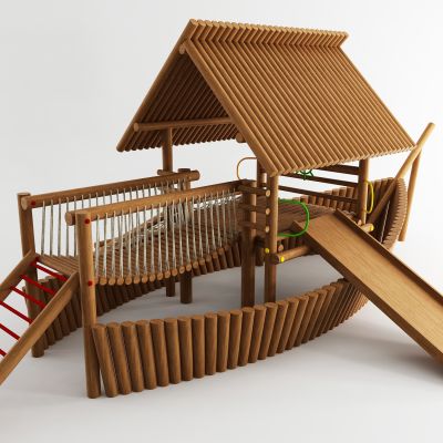 现代公园游乐器材