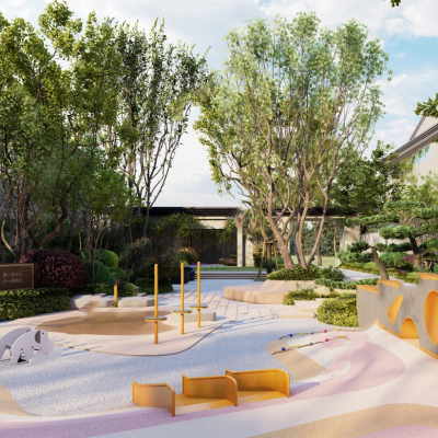 现代风格花园庭院景观