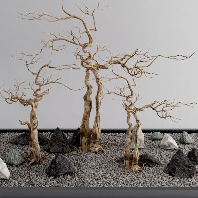 现代干景枯山水