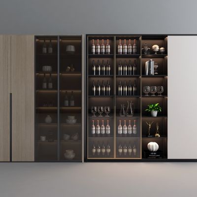 现代酒柜装饰柜