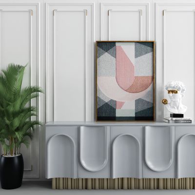 后现代玄关柜装饰柜