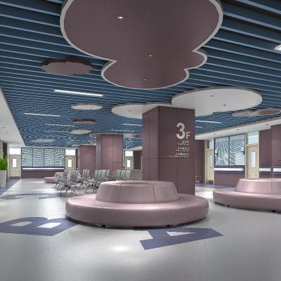 现代医院候诊区