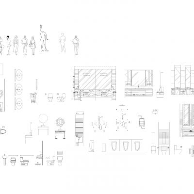 HBA立面常用图块