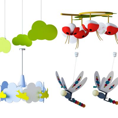 现代儿童卡通吊灯
