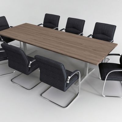 现代会议桌椅组合