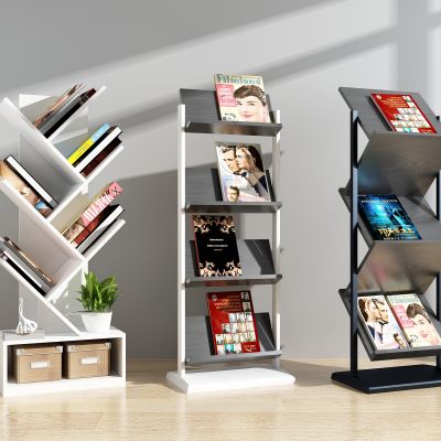 现代书籍报刊杂志架组合