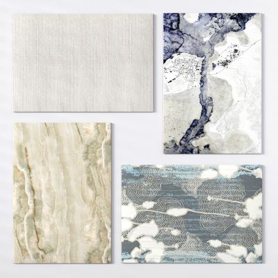 新中式地毯 布艺地毯 新中式绒毛地毯