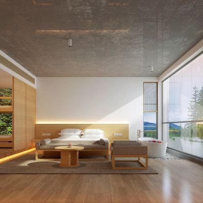 新中式酒店客房