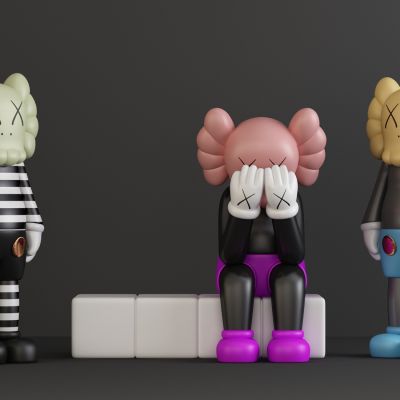 现代个性网红雕塑摆件