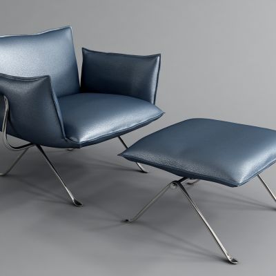 现代皮革办公椅