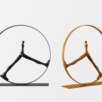 现代人物雕塑装饰摆件