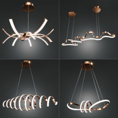 北欧nis风轻奢金属室内灯具 吊灯 客餐厅