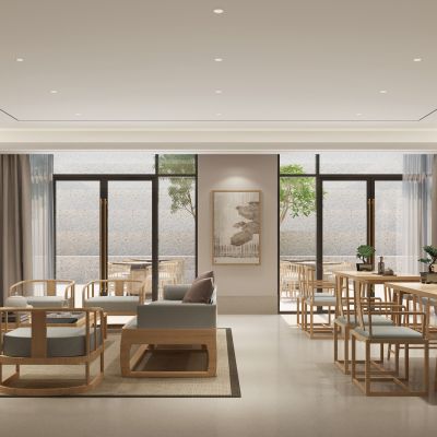 新中式茶室 休闲中心