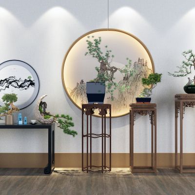 新中式盆栽盆景