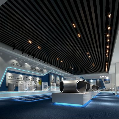 现代公司展厅科技