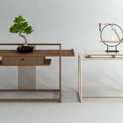 新中式案几组合