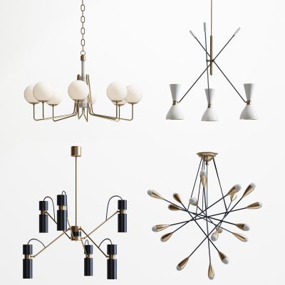 现代吊灯组合