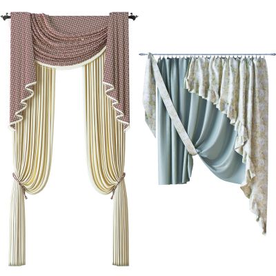简欧欧式窗帘组合