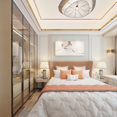 现代卧室