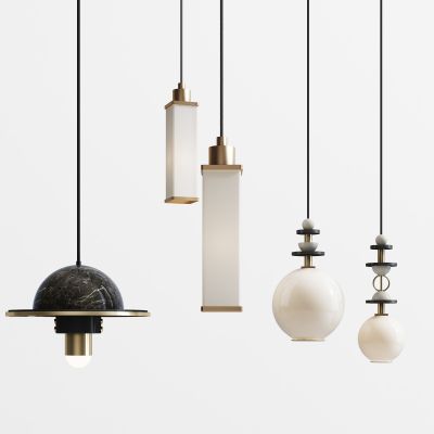 新中式吊灯组合