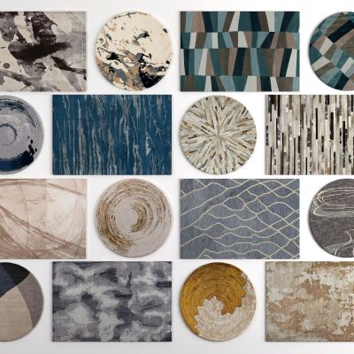 新中式地毯组合