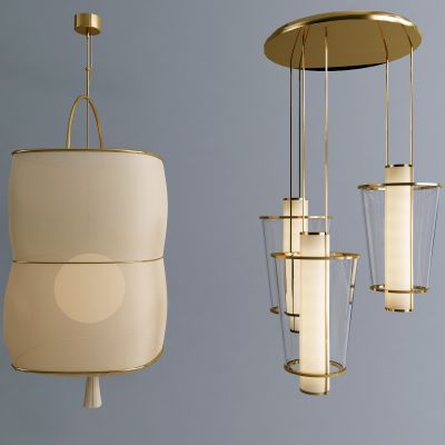 新中式吊灯组合