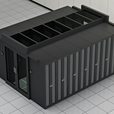 工业风模块化机房 机柜