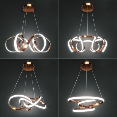 北欧轻奢金属吊灯