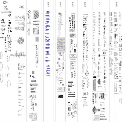 CCD常用立面图库