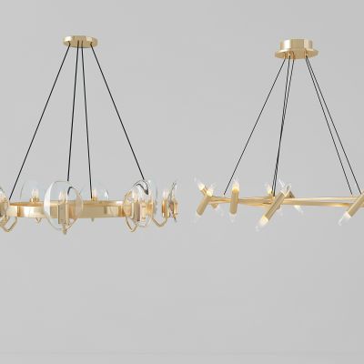 现代北欧吊灯 水晶吊灯