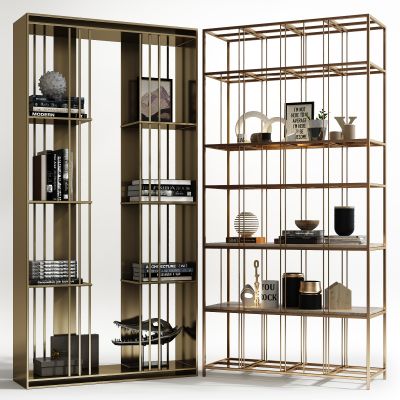 现代装饰架摆件