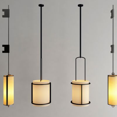 新中式吊灯组合