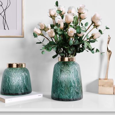 北欧nis风轻奢玻璃花瓶