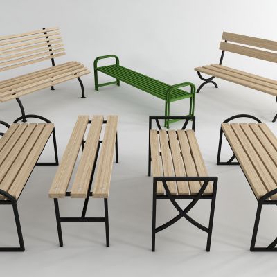 现代户外椅 条凳