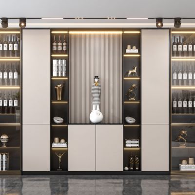 现代酒柜