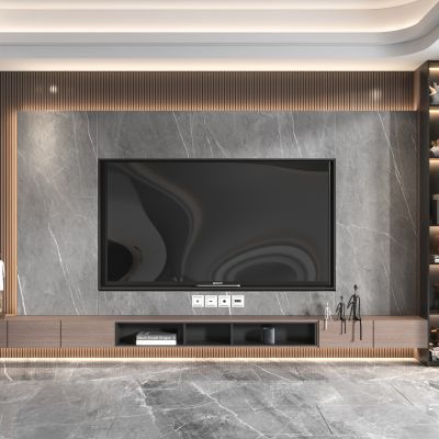 现代电视背景墙